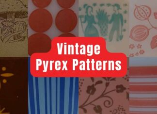 Як продати ваш вінтажний посуд Pyrex та Arcopal з синіми квітами